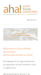 Mobile Screenshot of annehoweassociates.com